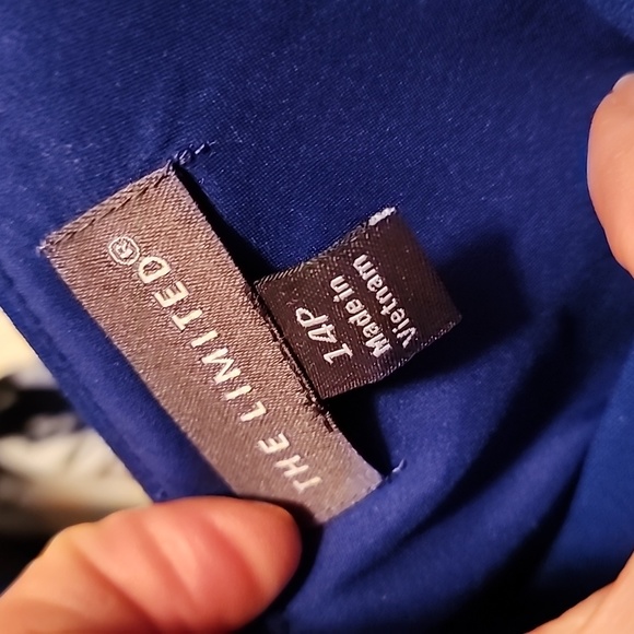 NWT V-neck Dress by The Limited, Size 14P - Picture 2 of 7